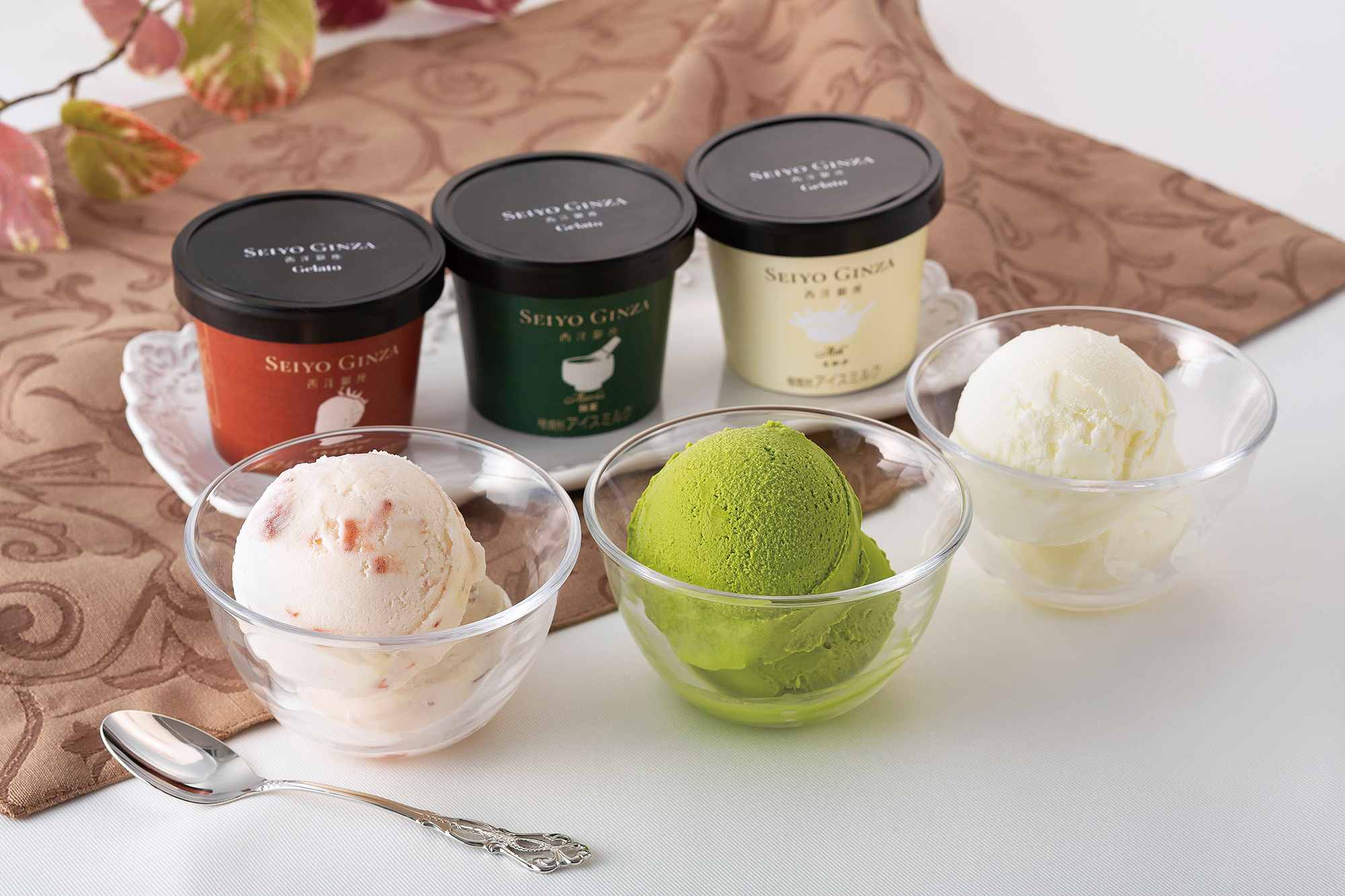 「西洋銀座」監修 ジェラートセット