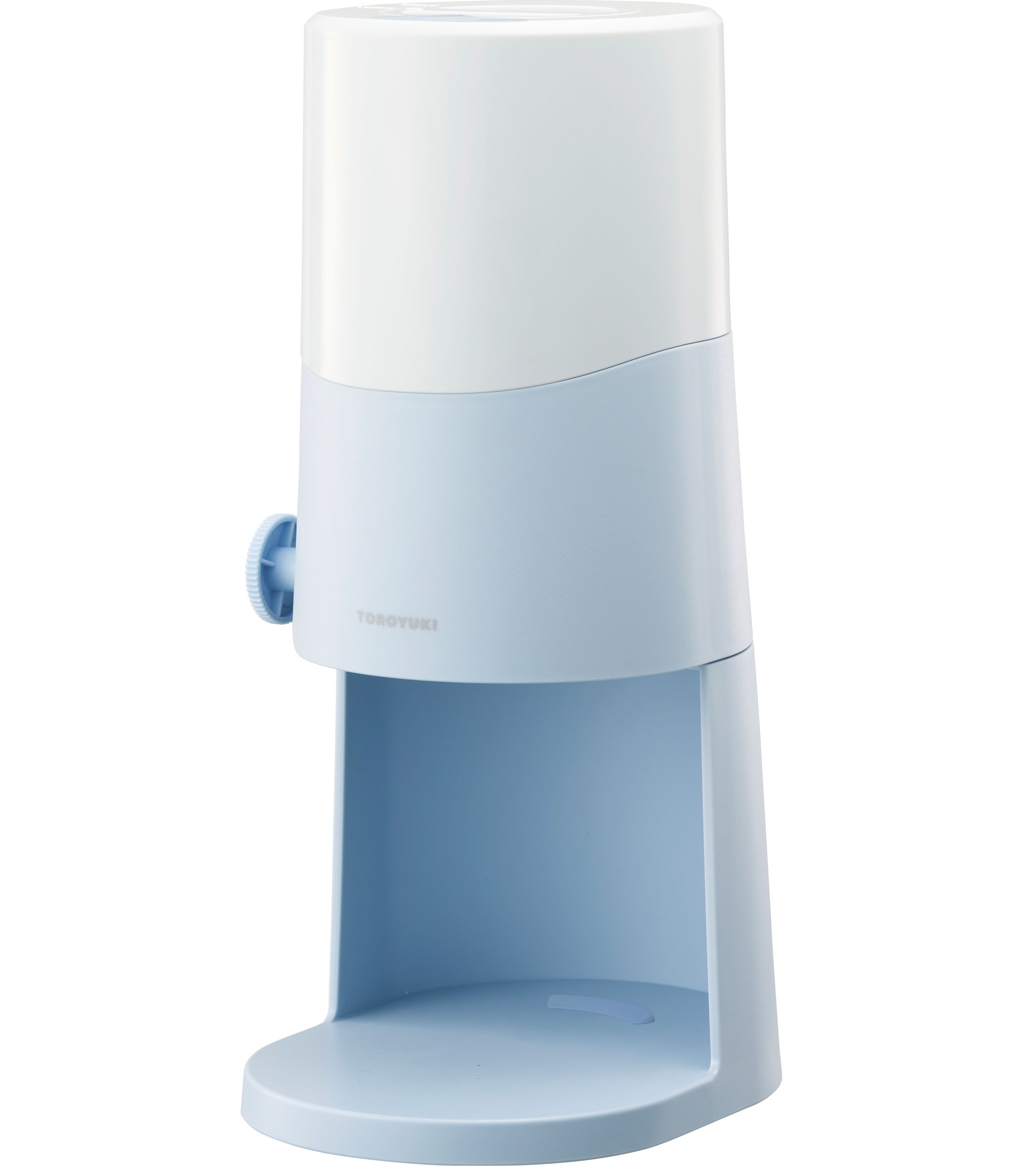 電動ふわふわとろ雪かき氷器 ブルー