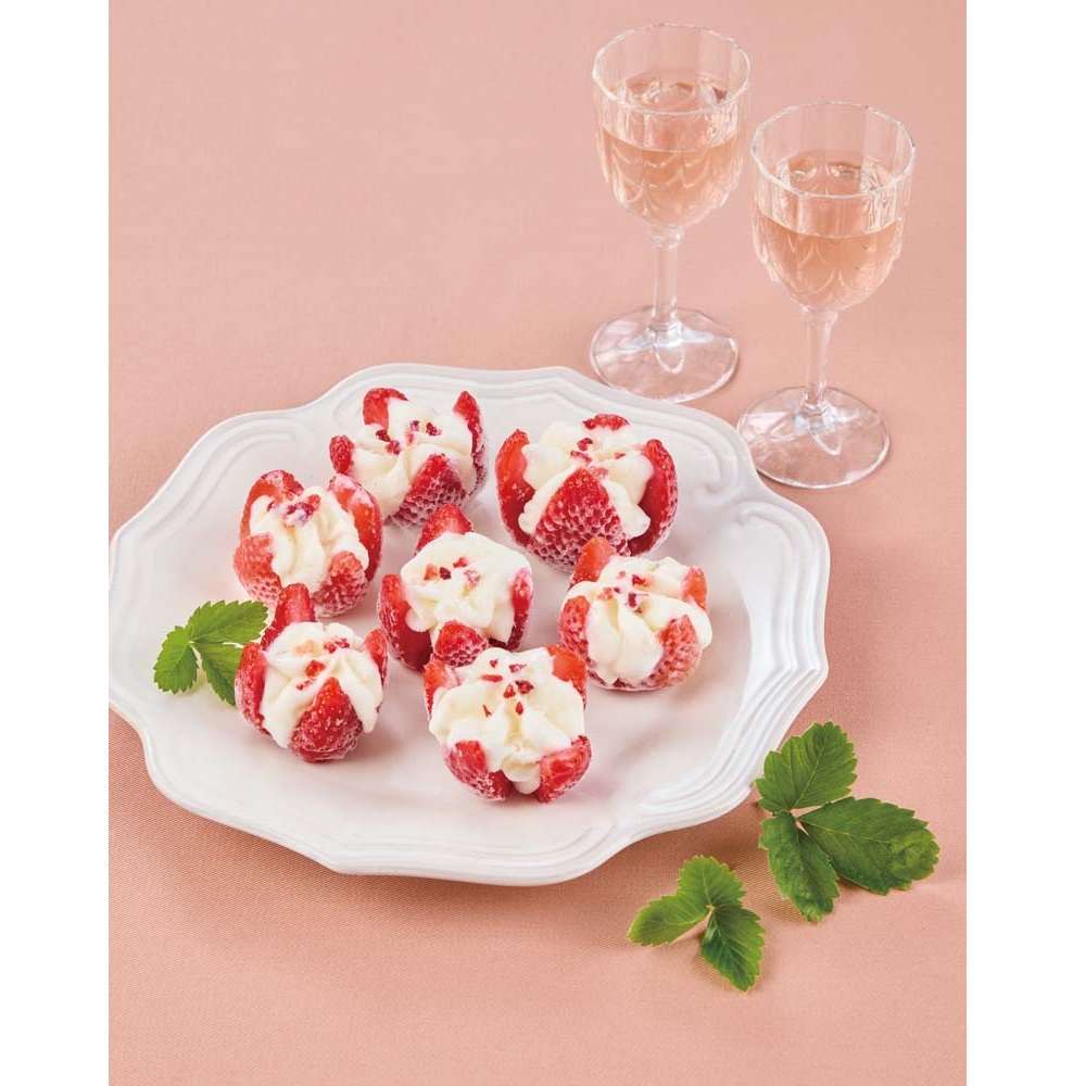 【お歳暮ギフト】博多あまおう 花いちごのアイス　期間限定販売