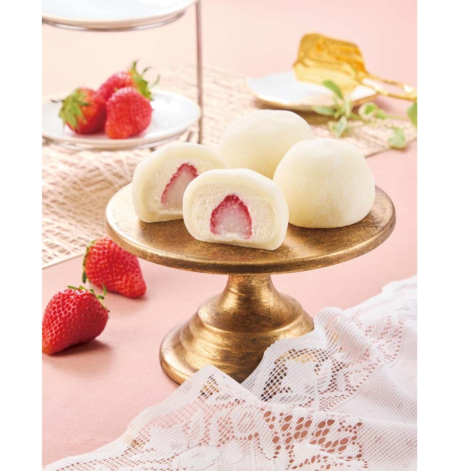 【お歳暮ギフト】菓匠和楽 生クリームいちご大福　期間限定販売