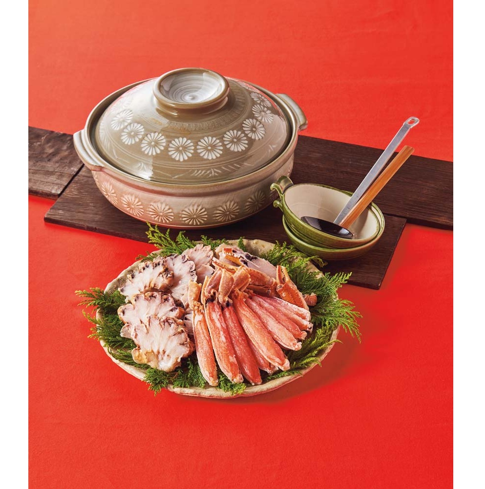 【お歳暮ギフト】生ずわい蟹（カット済）　期間限定販売