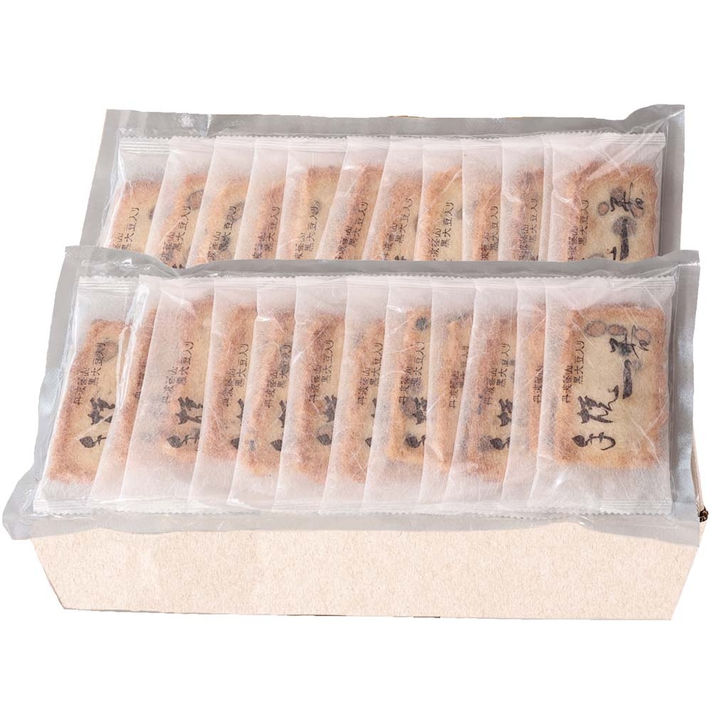 【お歳暮ギフト】丹波黒大豆入りおかき　期間限定販売