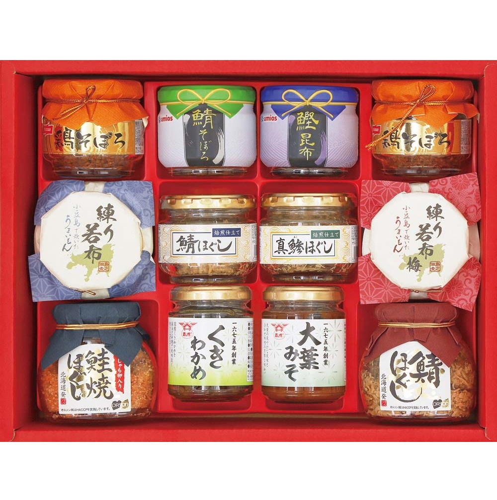 【お歳暮ギフト】バラエティ珍味詰合せ　期間限定販売