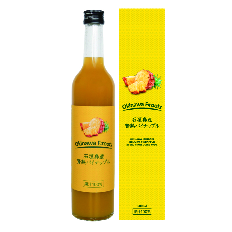 贅熟　石垣島産パインアップル100%ジュース500ml